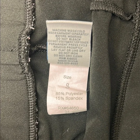 Women's Small Varsity Spirit Cheer Black Athletic Skirt With Shorts Built In - Picture 3 of 5